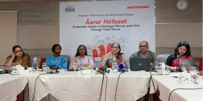 রোহিঙ্গা নারীদের সুরক্ষা, ঝুঁকি ও আকাঙ্ক্ষার ওপর একশনএইডের গবেষণা প্রকাশ